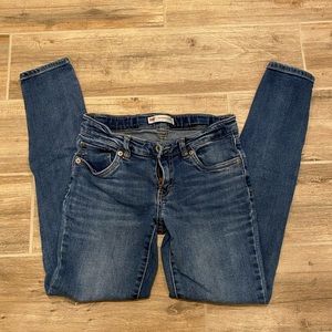 Levi’s Girls 710 Super Skinny Jeans size 12